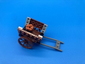 LEGO Castle Kingdoms Mill Village Raid 7189 (Windmill and Cart Only)