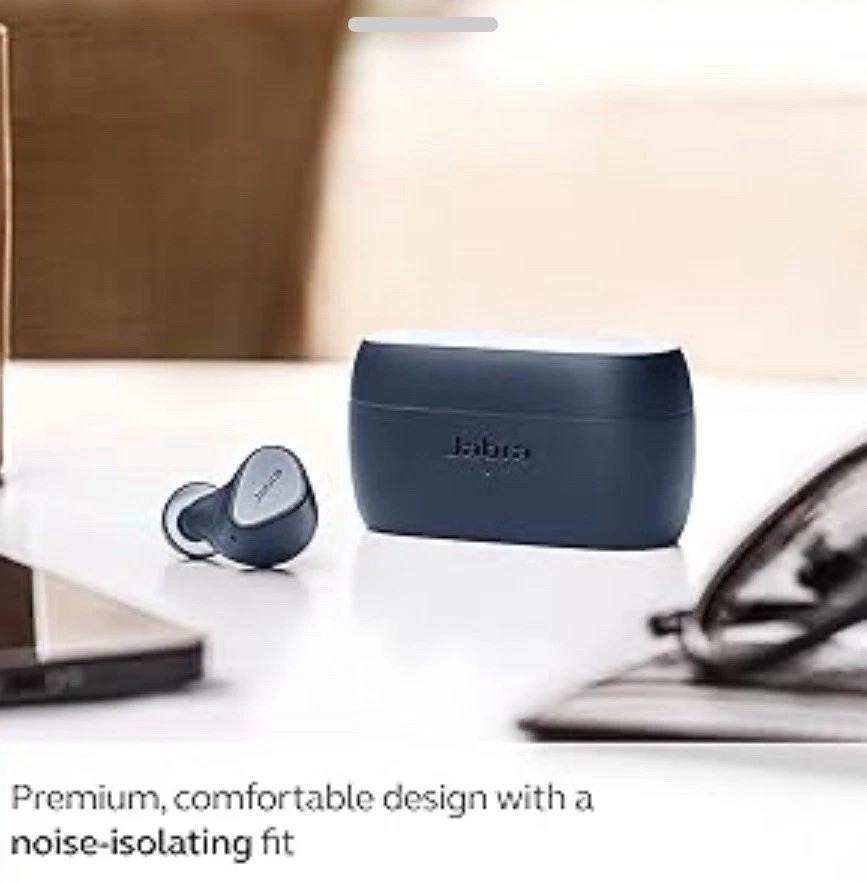 Genuine Original Jabra Elite 3 In Ear Wireless Bluetooth Earbuds Navy Blue New - Image 4 of 4