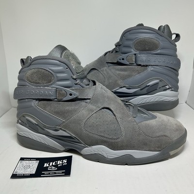 Air Jordan 8 Retro Cool Grey 2017 - Size 13 - (305381-014)