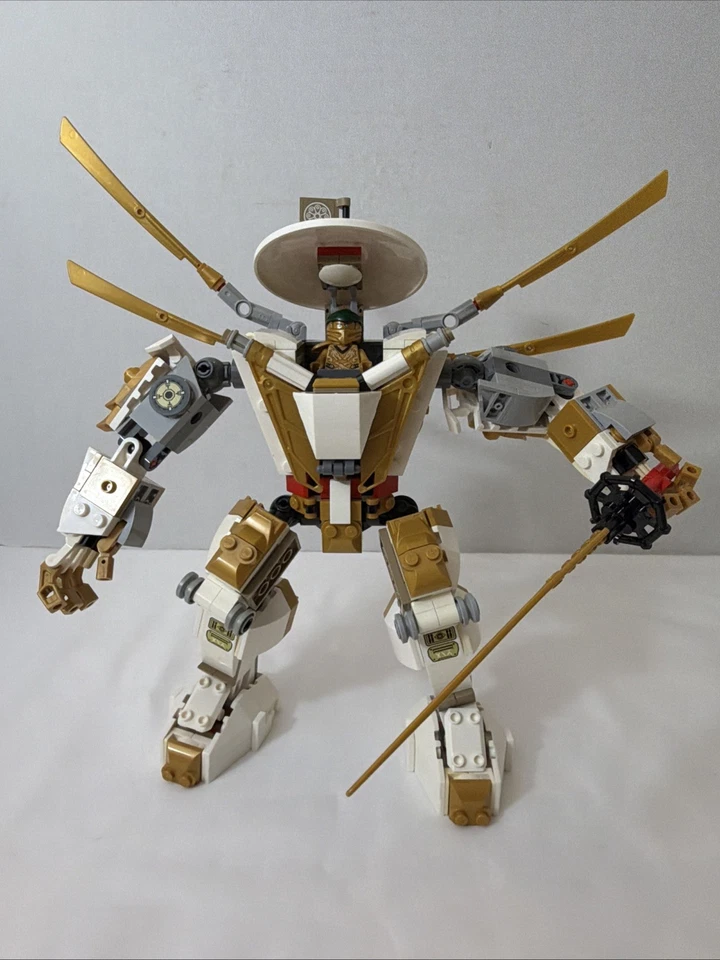 LEGO Ninjago Final Battle Set #71702 Golden Mech 100% Complete W/ Manual & Box - Image 4 of 4