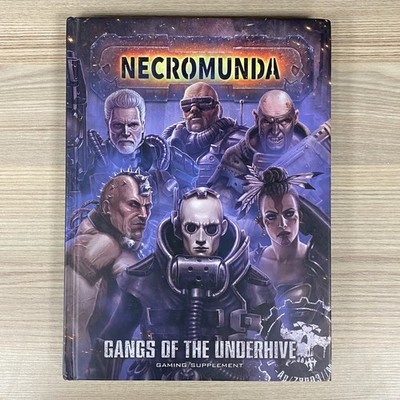NECROMUNDA GANGS OF THE UNDERHIVE REGELBUCH GEBUNDENES BUCH WARHAMMER 40.000 40K