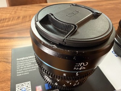 Sirui Night Walker 24mm T1.2 S35 Cine Lens for X Mount - Black