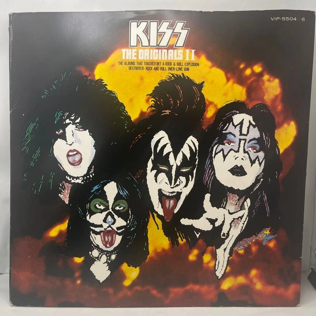 Kiss Rock Very Good Plus (VG +) Sleeve Vinyl Records for sale | eBay