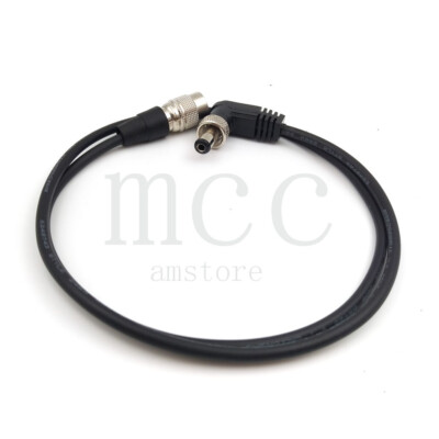 Hirose 4 pin to 2.5mm Lock DC for Sound Device 633/644/688 ZOOM F8