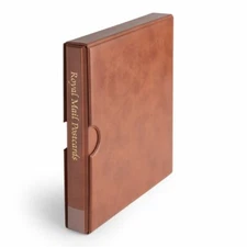 Royal Mail Postcard Album, Leaves and Slipcase