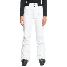 Roxy Rising High Snow Pants - Bright White - Small