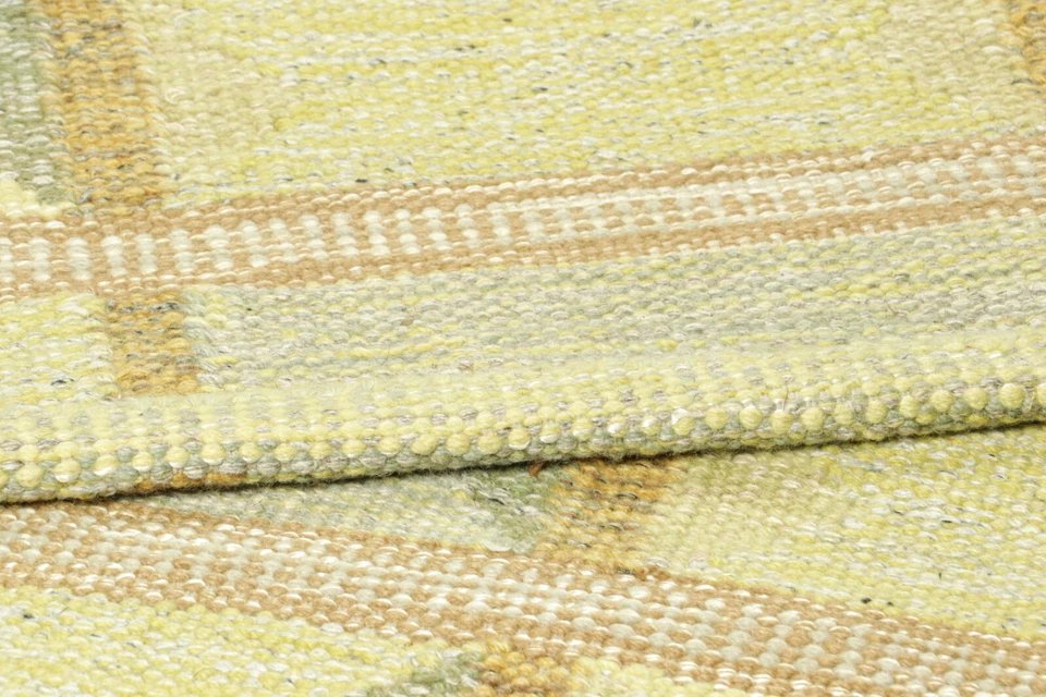 Handwoven Wool Kilim Scandinavian Rug Geometric Rug For Living Room Home Decor - Image 2 of 4