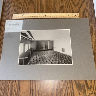 Essen Folkwang Museum Hall German Architecture Vintage Photo Edmund Korner