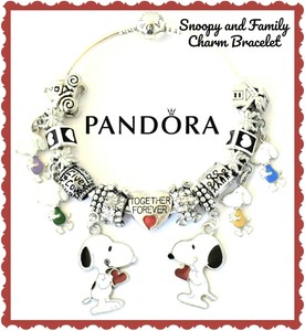 snoopy charm bracelet