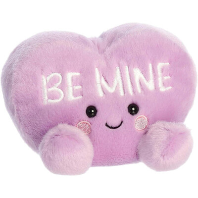 Aurora World Plush - Palm Pals - BE MINE CANDY HEART (5 inch) Stuffed Animal Toy