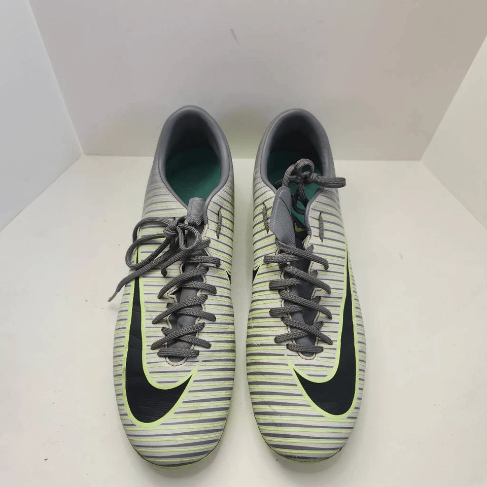 Nike Mens Elite Green Mercurial Vapor XI Football Soccer Cleats Boots Size 9 - Image 3 of 4