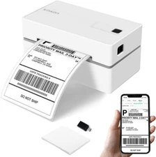 Bluetooth Thermal Shipping Label Printer for Small Business