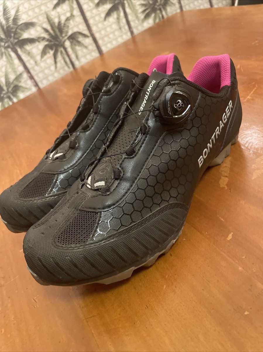 BONTRAGER Inform ROVV Mountain Biking Cycling Shoes Clip In Boots Womens Sz 