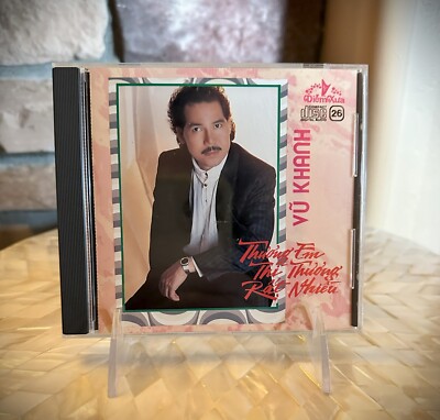 VU KHANH Thuong Em Thi Thuong Rat Nhieu, Diem Xua MFD BY JVC Vietnamese Music CD