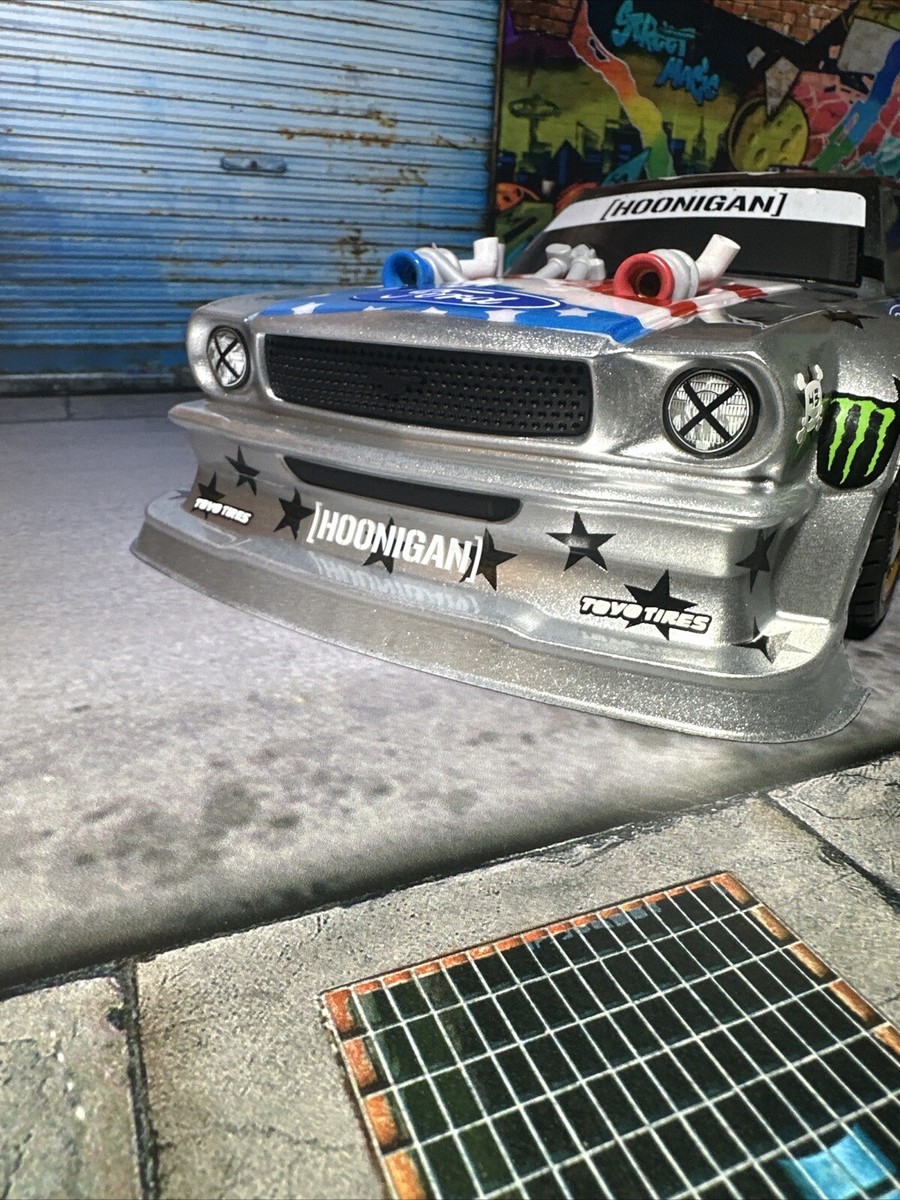 Custom 1/10 Rc Ken Block 1965 mustang hoonicorn v2 Climbkhana