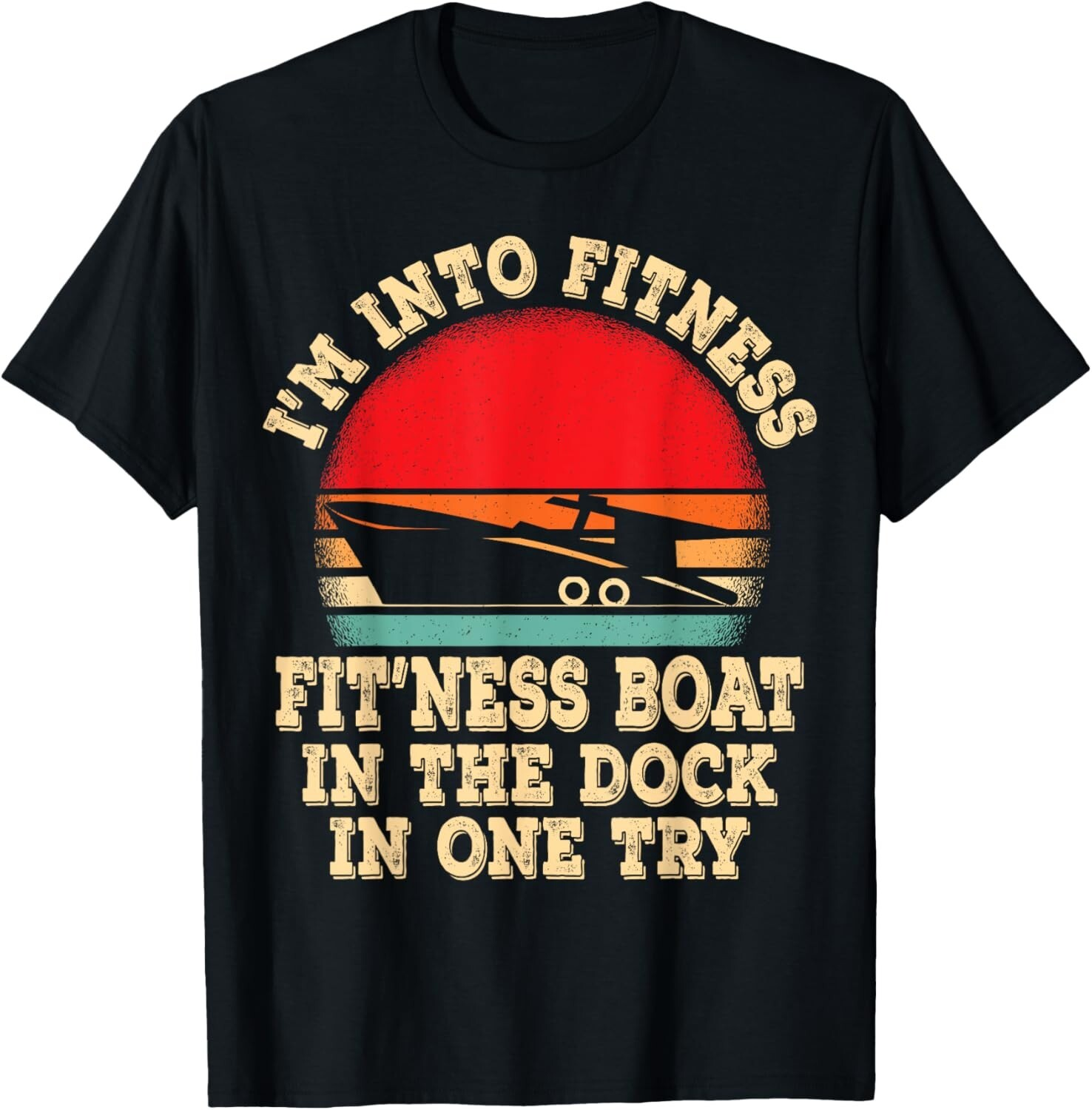 Boat boating captain Gift Tee Unisex T-Shirt