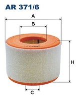 Filtron AR371/6 Luftfilter FüR Audi A6 C7 A7 A8 D4 1.8-2.0H 03.11-09.18
