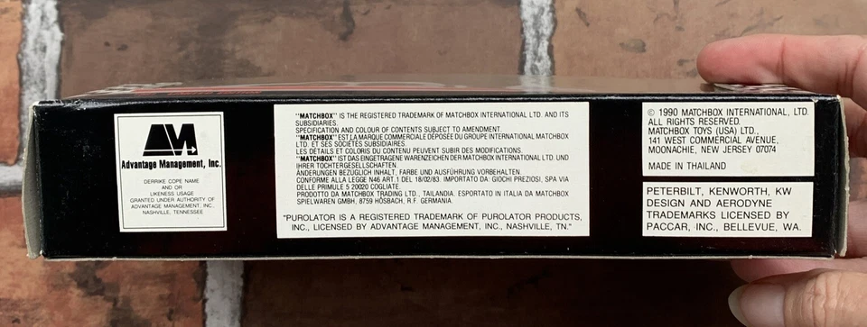 1991 Limited Edition Matchbox Super Star Transporters Earnhardt #3 CY104 Peterbi - Image 3 of 4