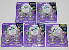 10 GLADE PLUGINS SCENTED OIL REFILLS TRANQUIL LAVENDER ALOE ESSENTIAL OILS