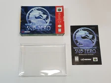 Mortal Kombat Mythologies: Sub-Zero N64 Nintendo 64 Box & Manual Only ***