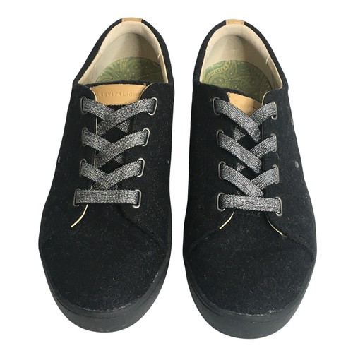 Revitalign Women's Malibu Sparkle Black Slip On Orthopedic Sneakers Size 8.5 - Bild 7 von 12