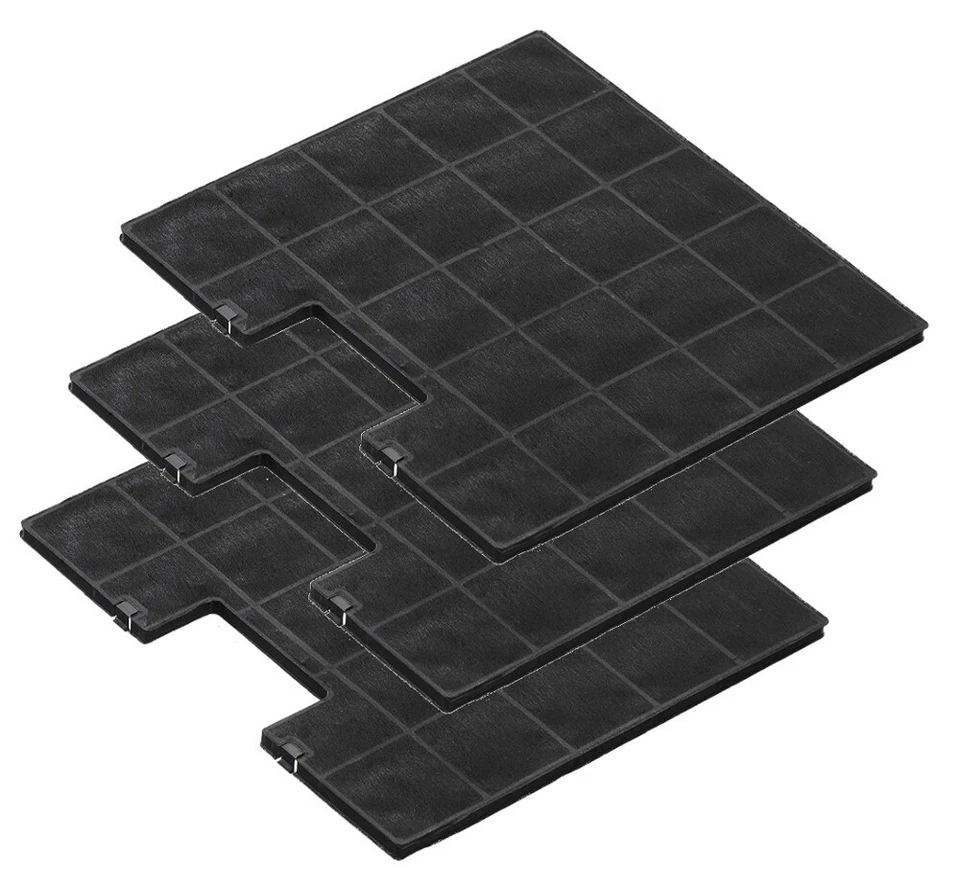 KEENBERK Sparset: 3x Ersatzkohlefilter für Amica KF 17134 passend für KH17101 E, KH17106