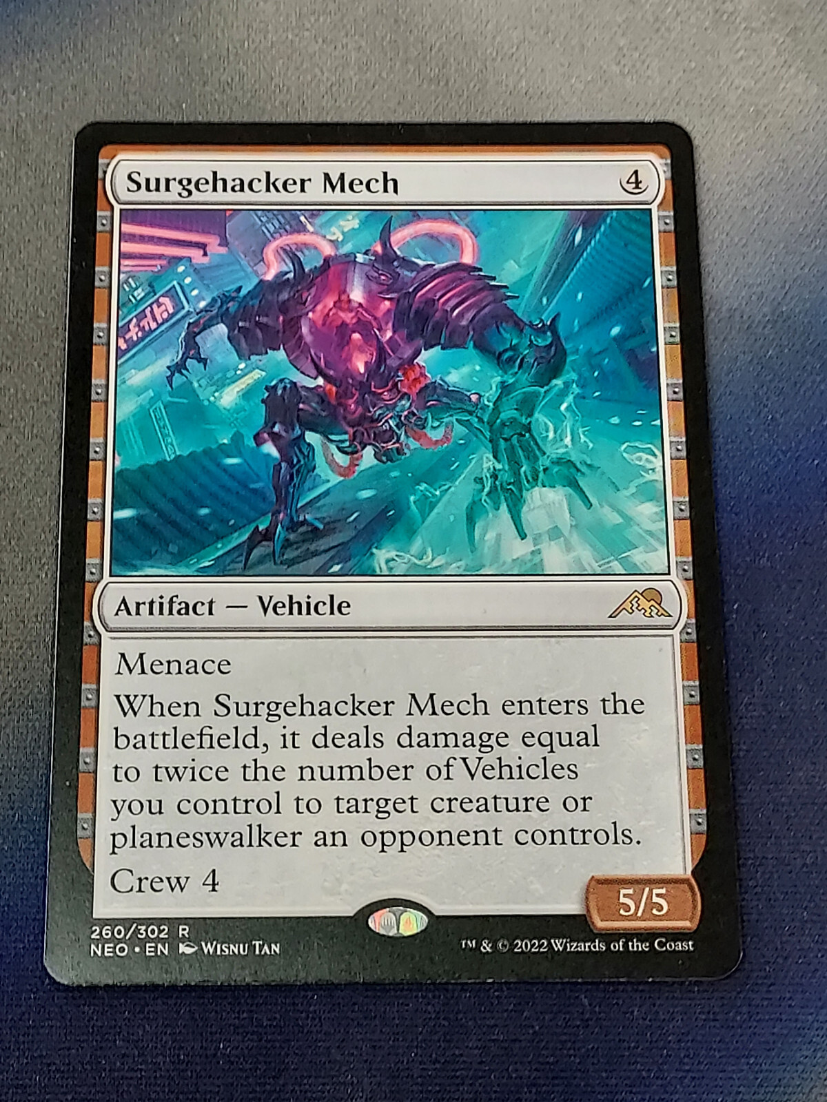 Surgehacker Mech - Kamigawa: Neon Dynasty - Magic the Gathering MTG Nice!