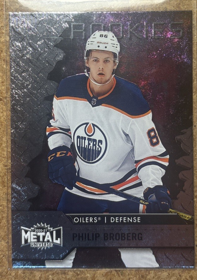2020-21 Skybox Metal Universe Phillip Broberg #133