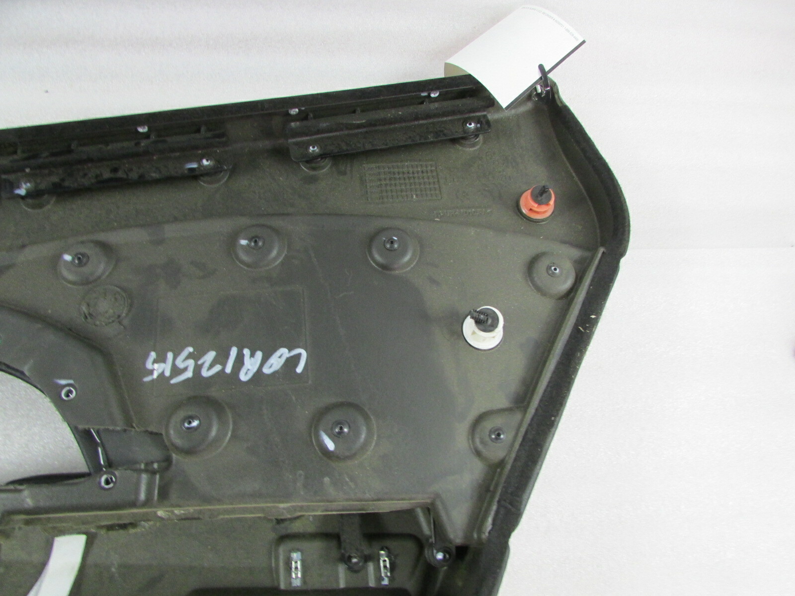 Maserati Quattroporte, LH, Left Rear Door Trim Panel, Black 