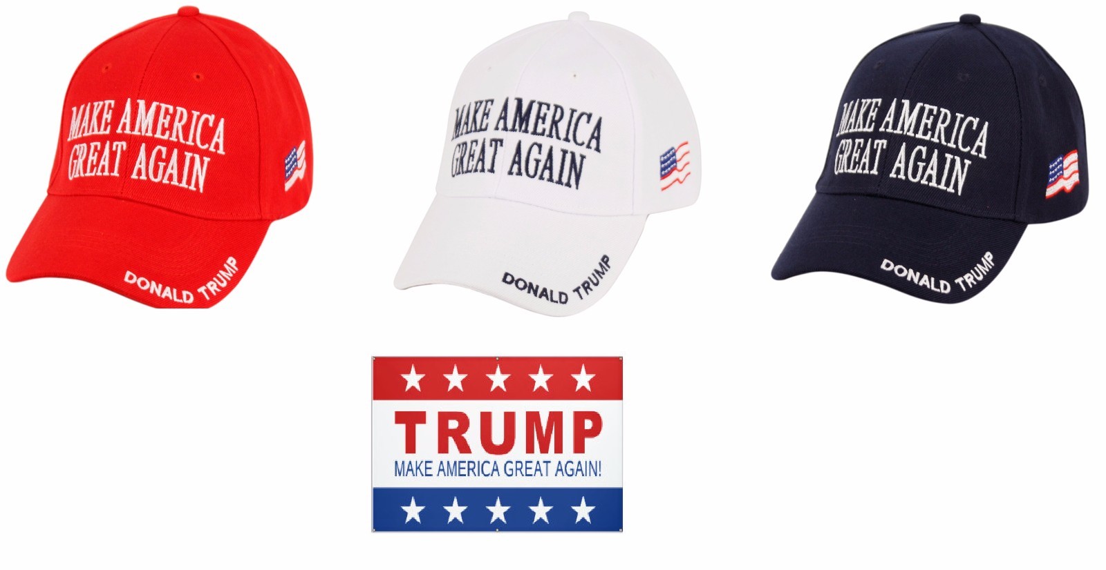 MAGA Hat - Make America Great Again Adjustable Baseball Cap, Donald Trump 2024 Gift, Cotton Blend
