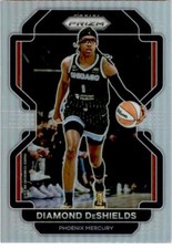 2022 Panini Prizm WNBA #45 Diamond DeShields Silver Prizm Phoenix Mercury