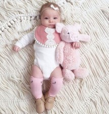 Newborn Baby Girls Cat Knee High Tights Stretch cotton Leg Warmer - Size 0 - 2T