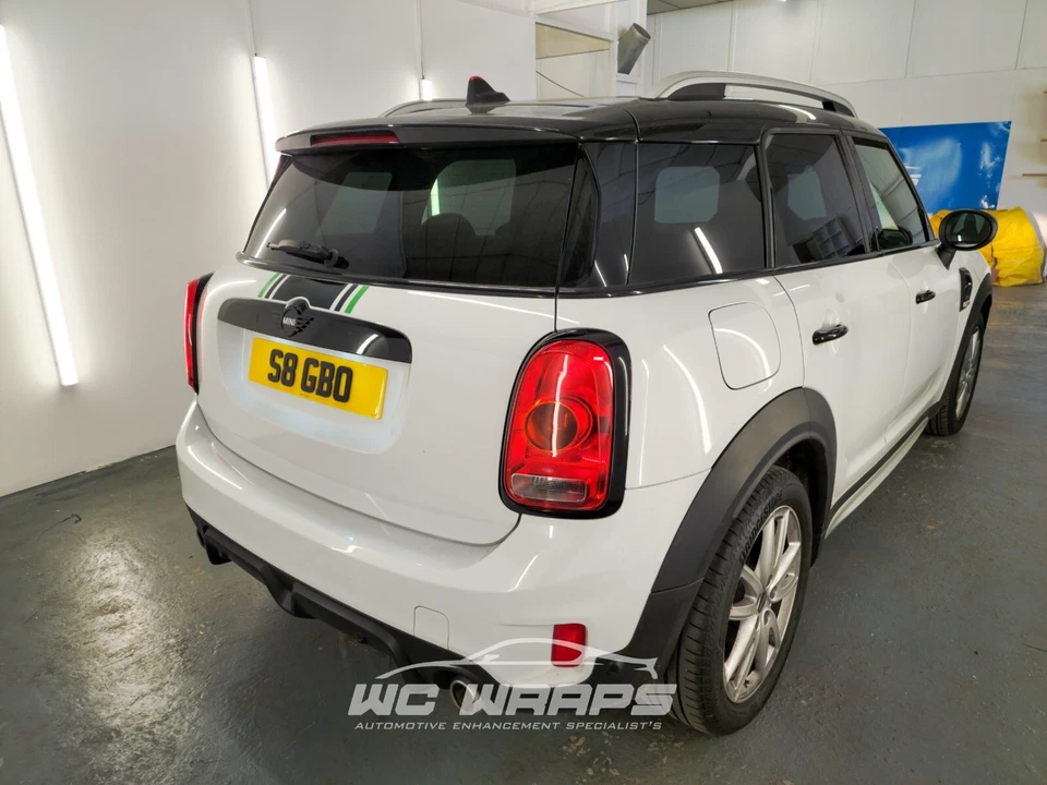 Mini Gen 3 Nero Opaco Cintura Kit Linea Finestrino Orlo Vinile De Cromo F56 F57 - Immagine 4 di 4