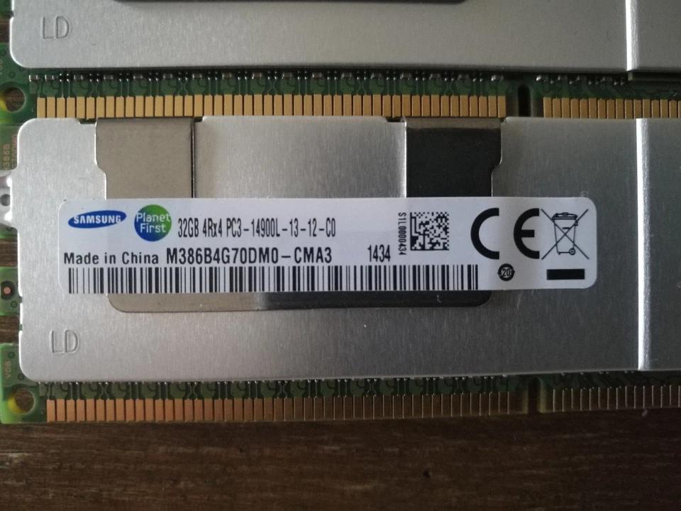 SK Hynix HMT84GL7AMR4C Server Memory 1 x 32GB total of 32GB 4Rx4 PC3-14900L - Image 3 of 4