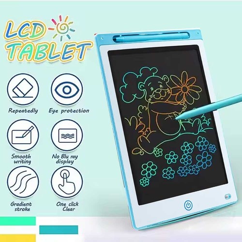 8.5"/10"/ 12" LCD Kids Writing Tablet Drawing Board Handwriting Pad HOT Toy - Picture 2 of 11