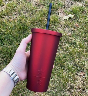 starbucks burgundy tumbler