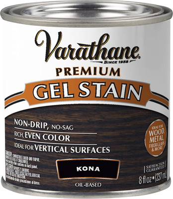 349559 Premium Gel Stain, Half Pint, Kona