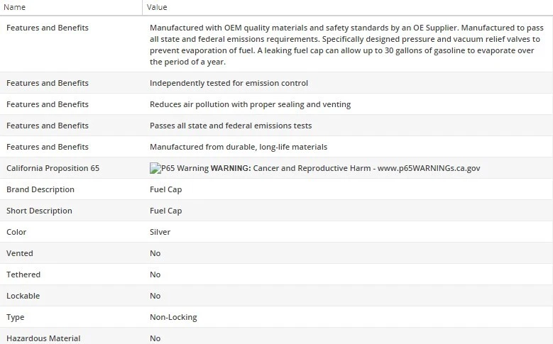 Tapa del tanque de combustible MotoRad MGC25 para FORD F2 1948-1950 V8-3,9 L Foto 2 de 4