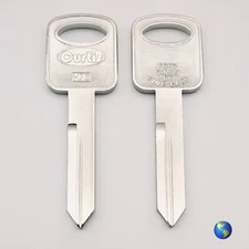 H75 Key Blanks for Various Models by Ford, Lincoln, Mazda, and Mercury (2 Keys)