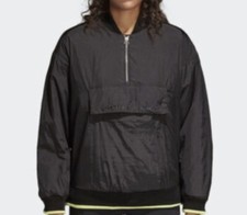 Urban Outfitters Adidas Black Jacket Quilted Weather Proof 14 Rrp129