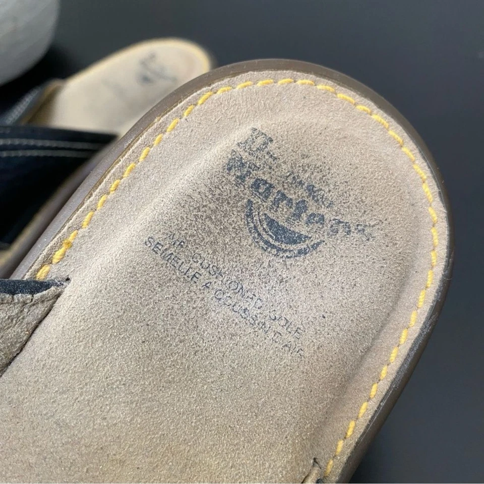 Chanclas Dr. Martens de cuero negro para mujer talla 8 Foto 4 de 4