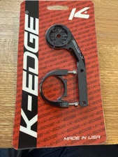 K-Edge Garmin Sport Bike Computer Handlebar Out Front Alloy Mount Black NEW