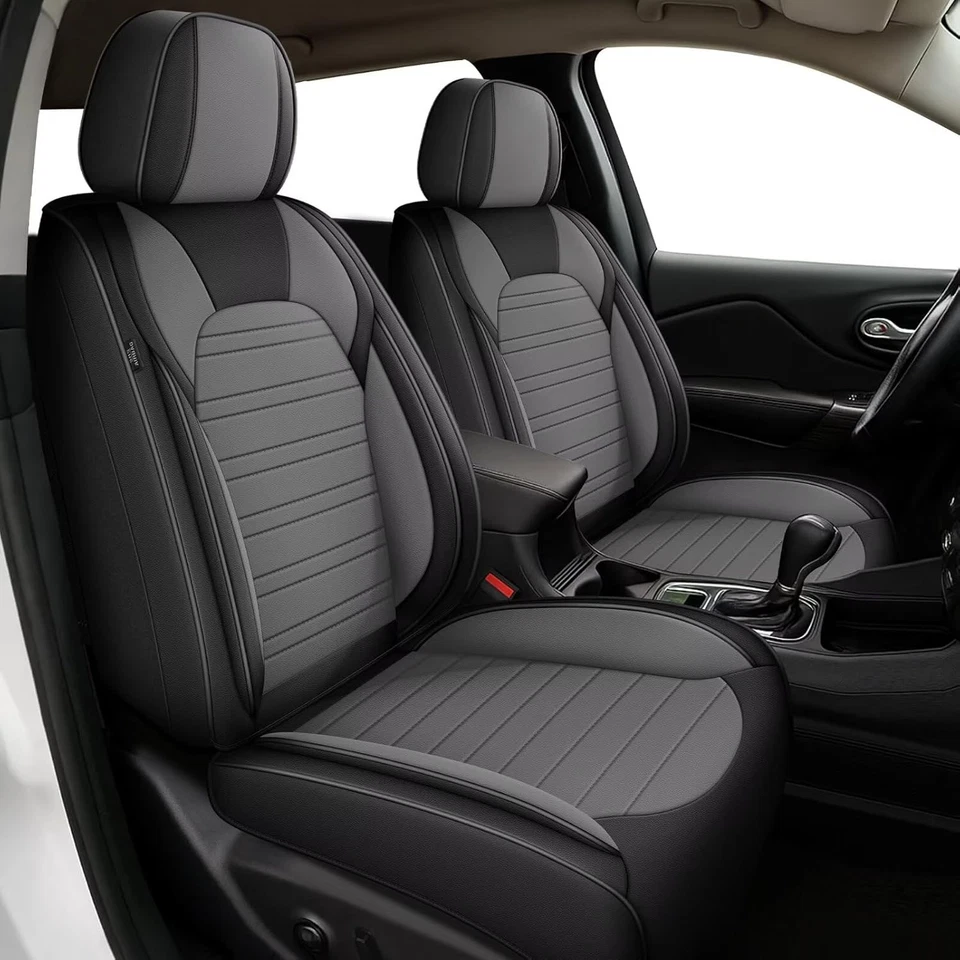 Seat Covers (2/5 Seats) Cushion Pad PU Leather For Jeep Renegade 2015-2023 Foto 2 de 2