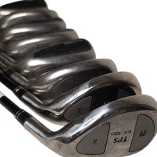 PowerBilt TPS EX-100 3-PW Iron Hybrid Opti Flex & Steel Shafts RH 37"-40" 