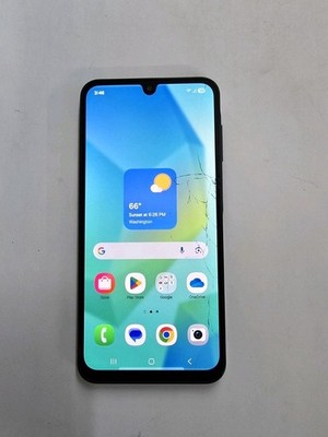 Samsung Galaxy A16 5G 2024 Metropcs Works Great Clean Esn Cracked Screen 