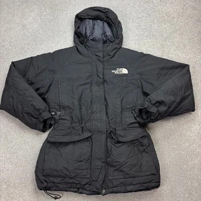 North Face Jacke Damen Small Schwarz Puffer Gänsedaunen Kapuze Isoliert Lady* - Bild 1 von 4