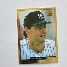 Score 1994 Gold Rush Mark Hutton #608 Rookie Prospect New York Yankees