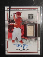 2025 Panini Impeccable Baseball Todd Fraizer Lumber Signature  /99 ILS-TF AUTO 