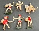 Vintage Britains Timpo Marx Swoppets ? Lot Roman Greek Trojan Warrors Hong Kong