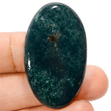 Natural Bloodstone Oval Shape Cabochon Loose Gemstone 47.5 Ct 38X23X5 mm X-20444
